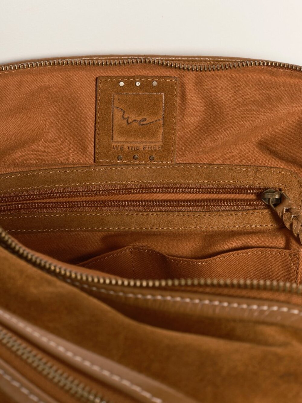 Free People Suede Brown Backpack - Picture 5 of 5